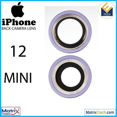 iPhone 12 Mini Back Camera Lens With Bracket & Bezel - Matrix Traders