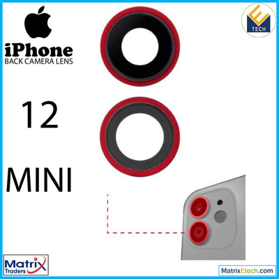 iPhone 12 Mini Back Camera Lens With Bracket & Bezel - Matrix Traders