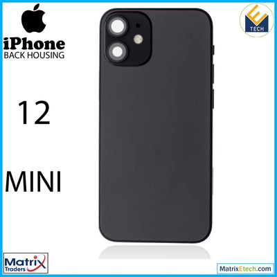 iPhone 12 Mini Back Housing W Small Components (International Version) - Matrix Traders