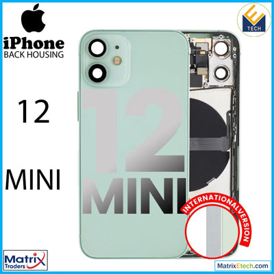 iPhone 12 Mini Back Housing W Small (International Version) - Matrix Traders