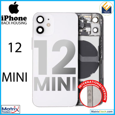 iPhone 12 Mini Back Housing W Small (International Version) - Matrix Traders