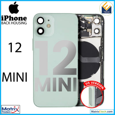 iPhone 12 Mini Back Housing W Small (US Version) - Matrix Traders