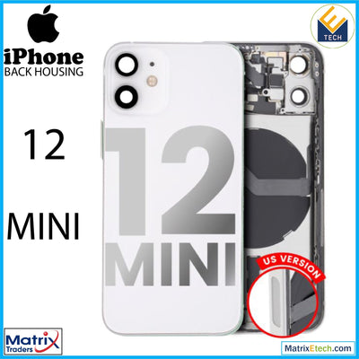 iPhone 12 Mini Back Housing W Small (US Version) - Matrix Traders