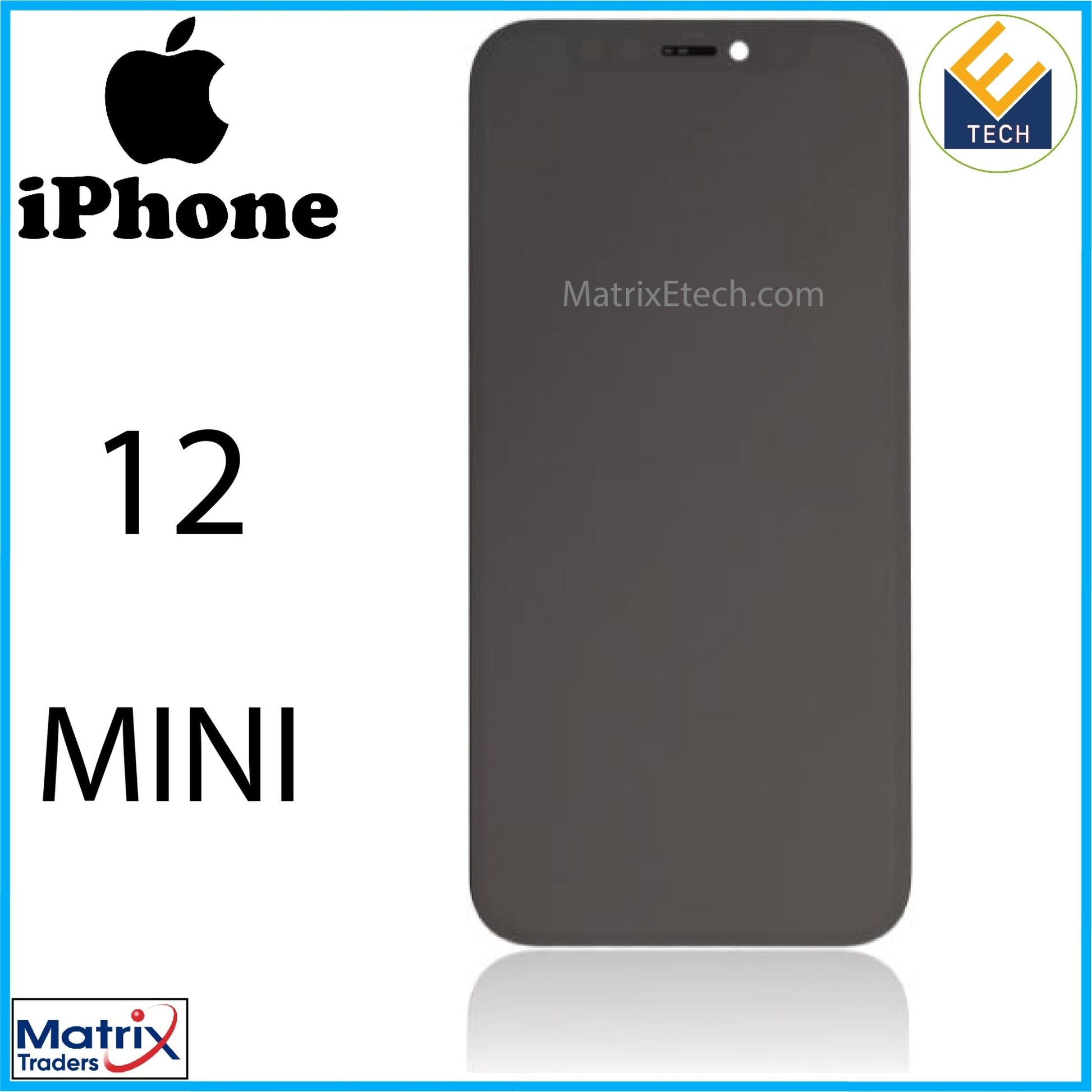 iPhone 12 Mini OLED Screen Replacement Assembly (Premium) - Matrix Traders