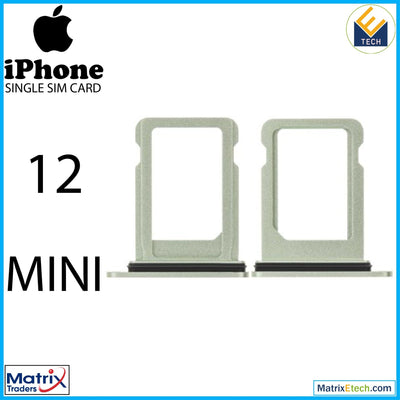 iPhone 12 Mini Single Sim Card Tray (Normal) - Matrix Traders