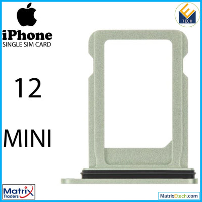 iPhone 12 Mini Single Sim Card Tray (Normal) - Matrix Traders