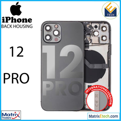 iPhone 12 Pro Back Housing W Small (International Version) - Matrix Traders