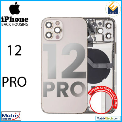 iPhone 12 Pro Back Housing W Small (International Version) - Matrix Traders