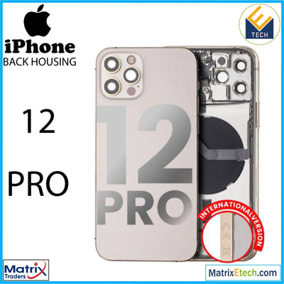 iPhone 12 Pro Back Housing W Small (International Version) - Matrix Traders