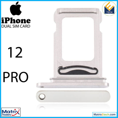 iPhone 12 Pro Dual Sim Card Tray (Normal) - Matrix Traders