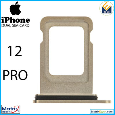 iPhone 12 Pro Dual Sim Card Tray (Normal) - Matrix Traders