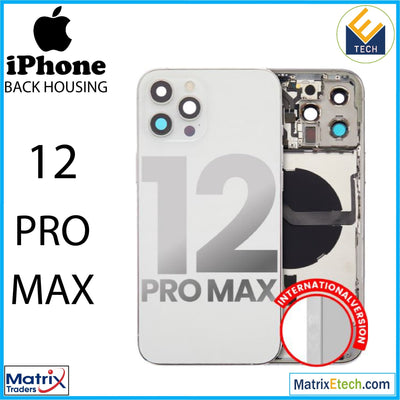 iPhone 12 Pro Max Back Housing W Small (International Version) - Matrix Traders