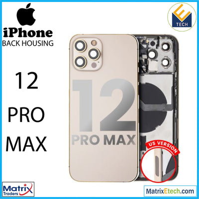 iPhone 12 Pro Max Back Housing W Small (US Version) - Matrix Traders