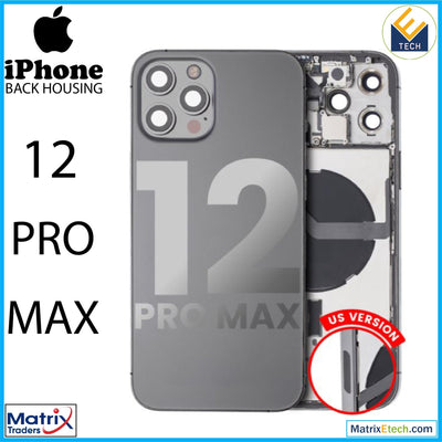 iPhone 12 Pro Max Back Housing W Small (US Version) - Matrix Traders