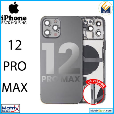 iPhone 12 Pro Max Back Housing W Small (US Version) - Matrix Traders