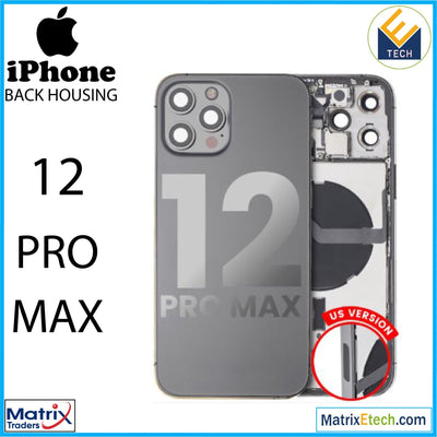 iPhone 12 Pro Max Back Housing W Small (US Version) - Matrix Traders