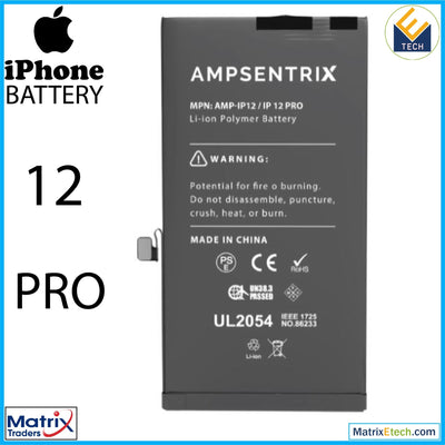 iPhone 12 Pro Replacement Battery - Matrix Traders