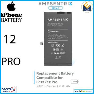 iPhone 12 Pro Replacement Battery - Matrix Traders