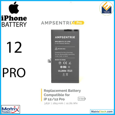 iPhone 12 Pro Replacement Battery - Matrix Traders