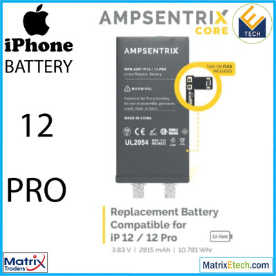 iPhone 12 Pro Replacement Battery Core - Matrix Traders