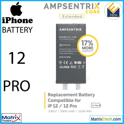 IPhone 12 Pro Replacement Battery (Core Extended) - Matrix Traders