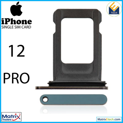 iPhone 12 Pro Single Sim Card Tray (Normal) - Matrix Traders