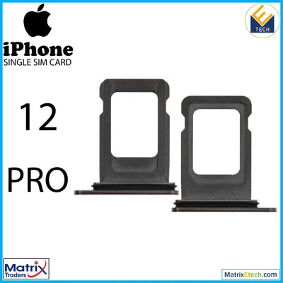 iPhone 12 Pro Single Sim Card Tray (Normal) - Matrix Traders