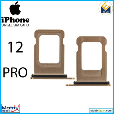 iPhone 12 Pro Single Sim Card Tray (Normal) - Matrix Traders