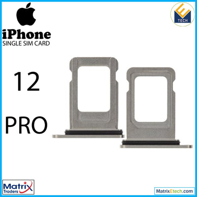 iPhone 12 Pro Single Sim Card Tray (Normal) - Matrix Traders