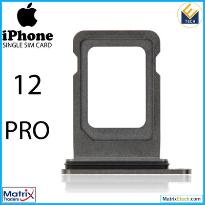 iPhone 12 Pro Single Sim Card Tray (Normal) - Matrix Traders