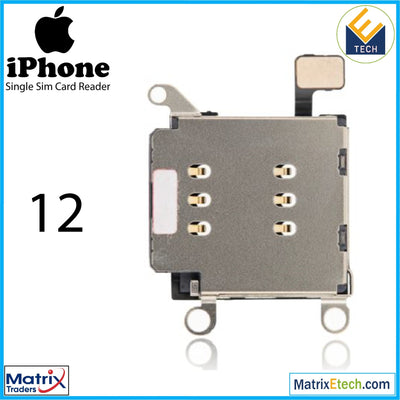 iPhone 12 Single Sim Card Reader (Normal) - Matrix Traders