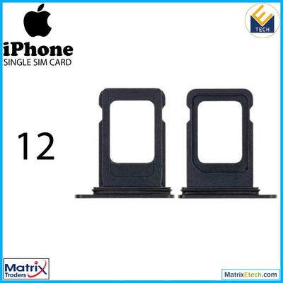 iPhone 12 Single Sim Card Tray (Normal) - Matrix Traders