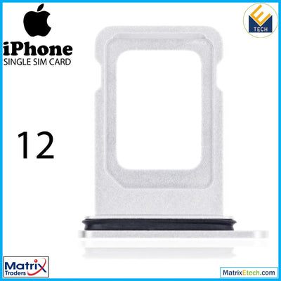 iPhone 12 Single Sim Card Tray (Normal) - Matrix Traders