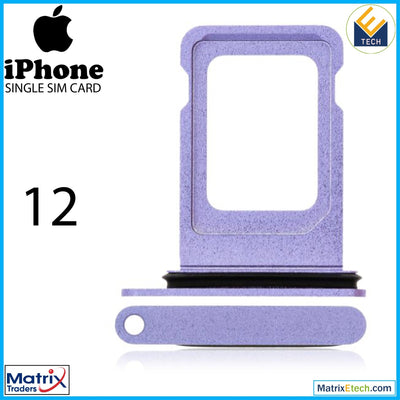 iPhone 12 Single Sim Card Tray (Normal) - Matrix Traders