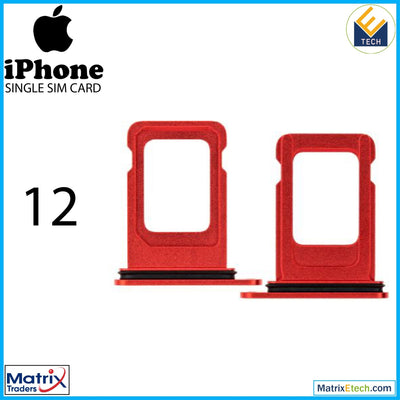 iPhone 12 Single Sim Card Tray (Normal) - Matrix Traders