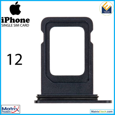 iPhone 12 Single Sim Card Tray (Normal) - Matrix Traders