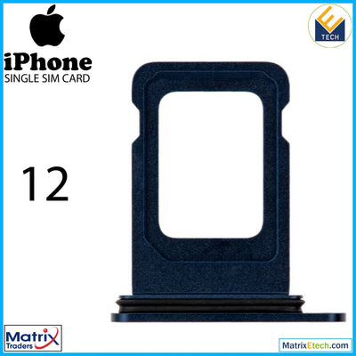 iPhone 12 Single Sim Card Tray (Normal) - Matrix Traders