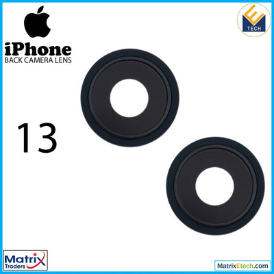 iPhone 13 Back Camera Lens With Bracket & Bezel ( 2 Piece) - Matrix Traders