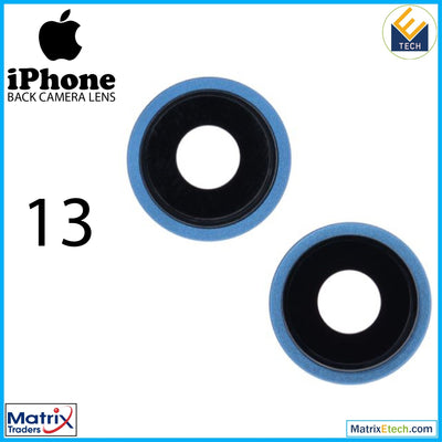 iPhone 13 Back Camera Lens With Bracket & Bezel ( 2 Piece) - Matrix Traders