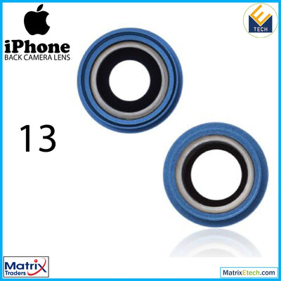 iPhone 13 Back Camera Lens With Bracket & Bezel ( 2 Piece) - Matrix Traders