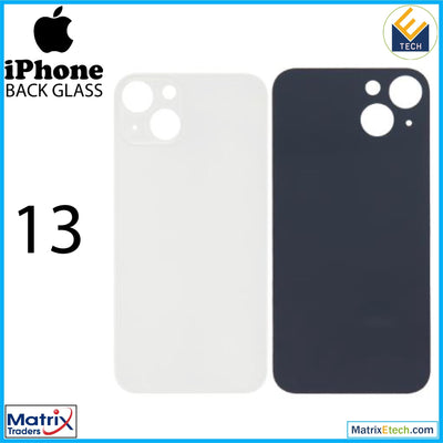 iPhone 13 Back Glass With 3M Adhesive (Normal) - Matrix Traders