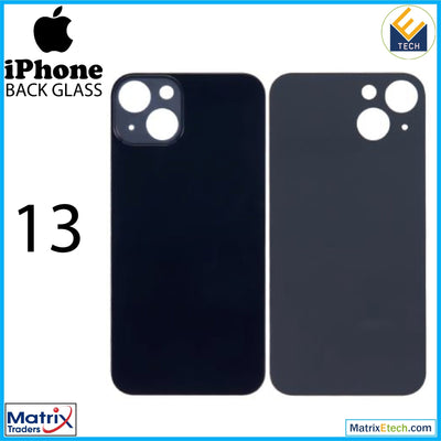 iPhone 13 Back Glass With 3M Adhesive (Normal) - Matrix Traders