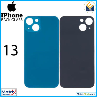 iPhone 13 Back Glass With 3M Adhesive (Normal) - Matrix Traders