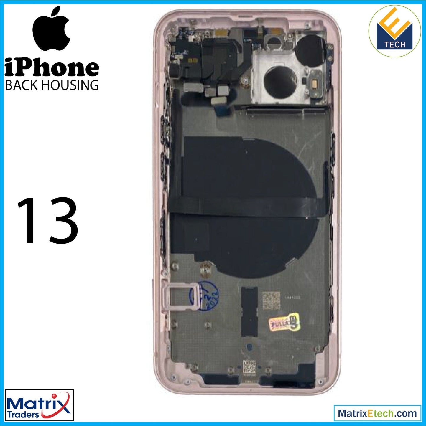 iPhone 13 Back Housing W Small (International Version) - Matrix Traders