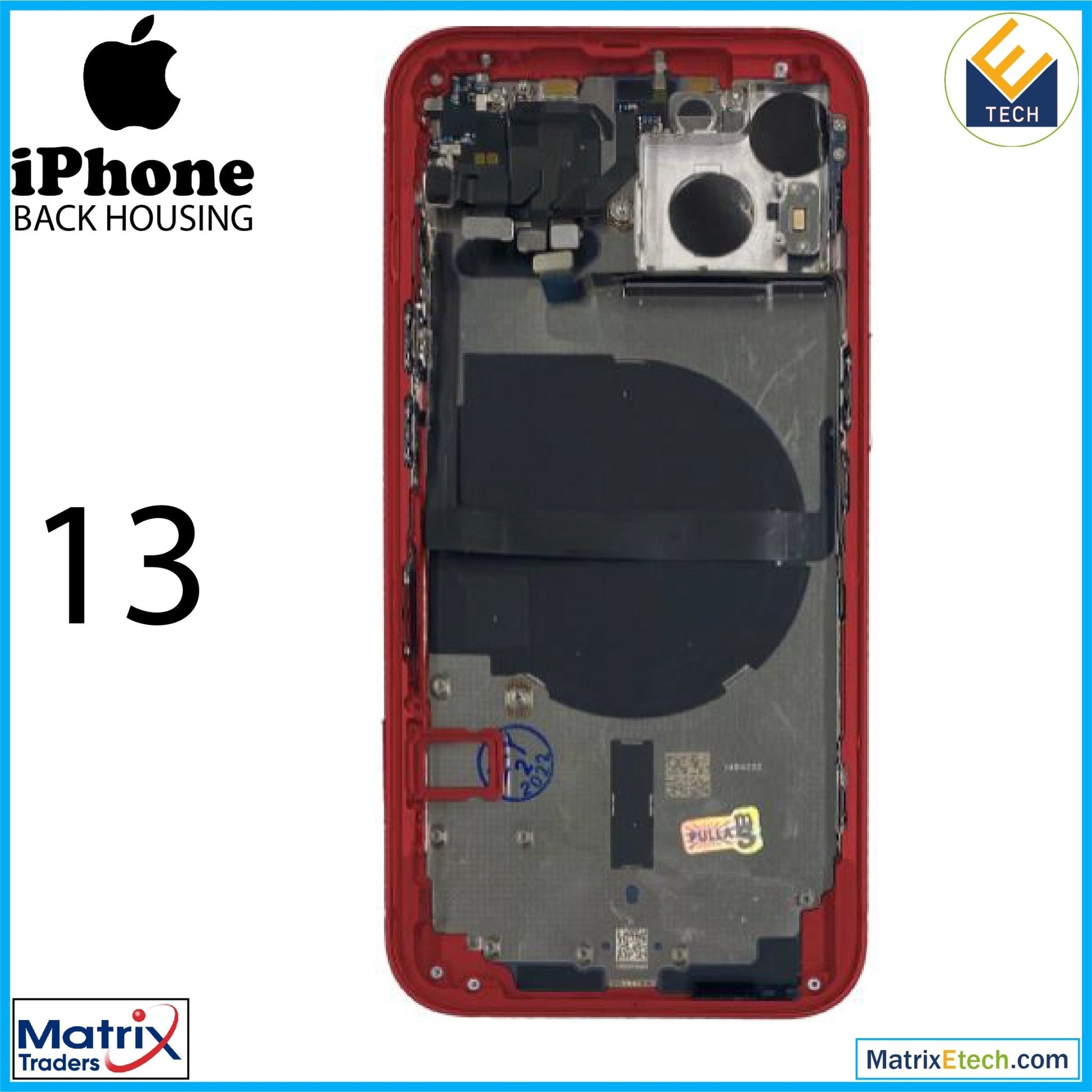 iPhone 13 Back Housing W Small (International Version) - Matrix Traders