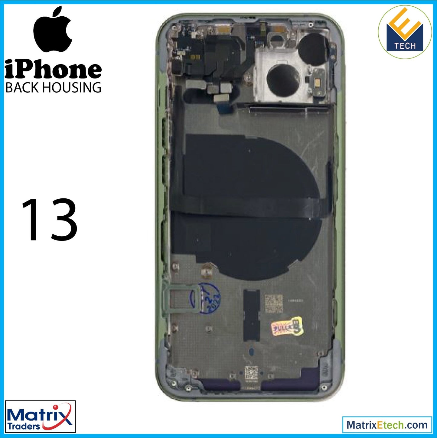 iPhone 13 Back Housing W Small (International Version) - Matrix Traders