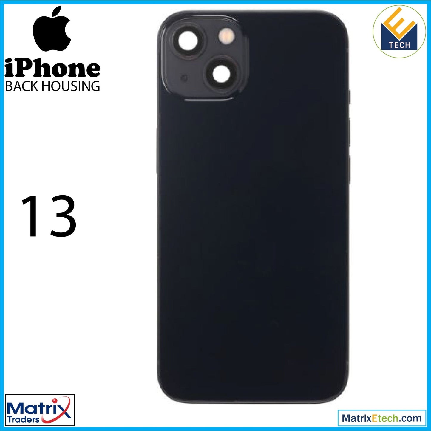 iPhone 13 Back Housing W Small (International Version) - Matrix Traders