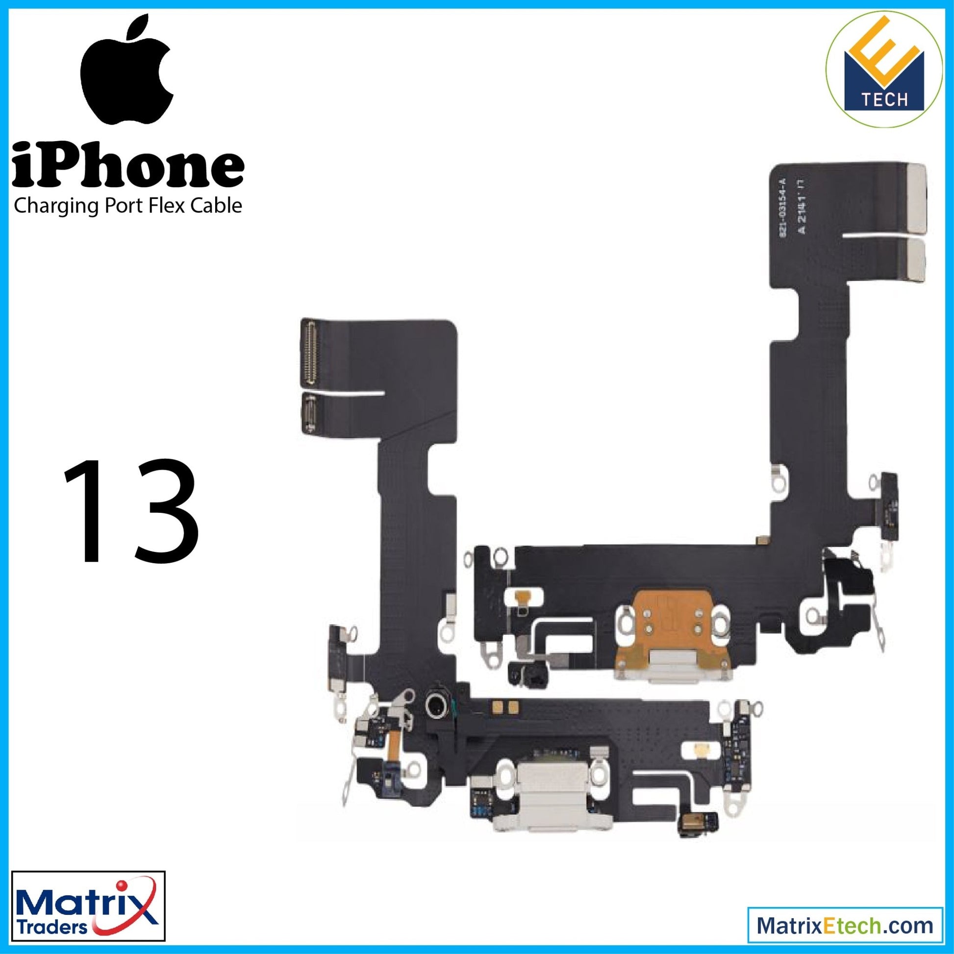 iPhone 13 Charging Port Flex Cable (Pull) - Matrix Traders