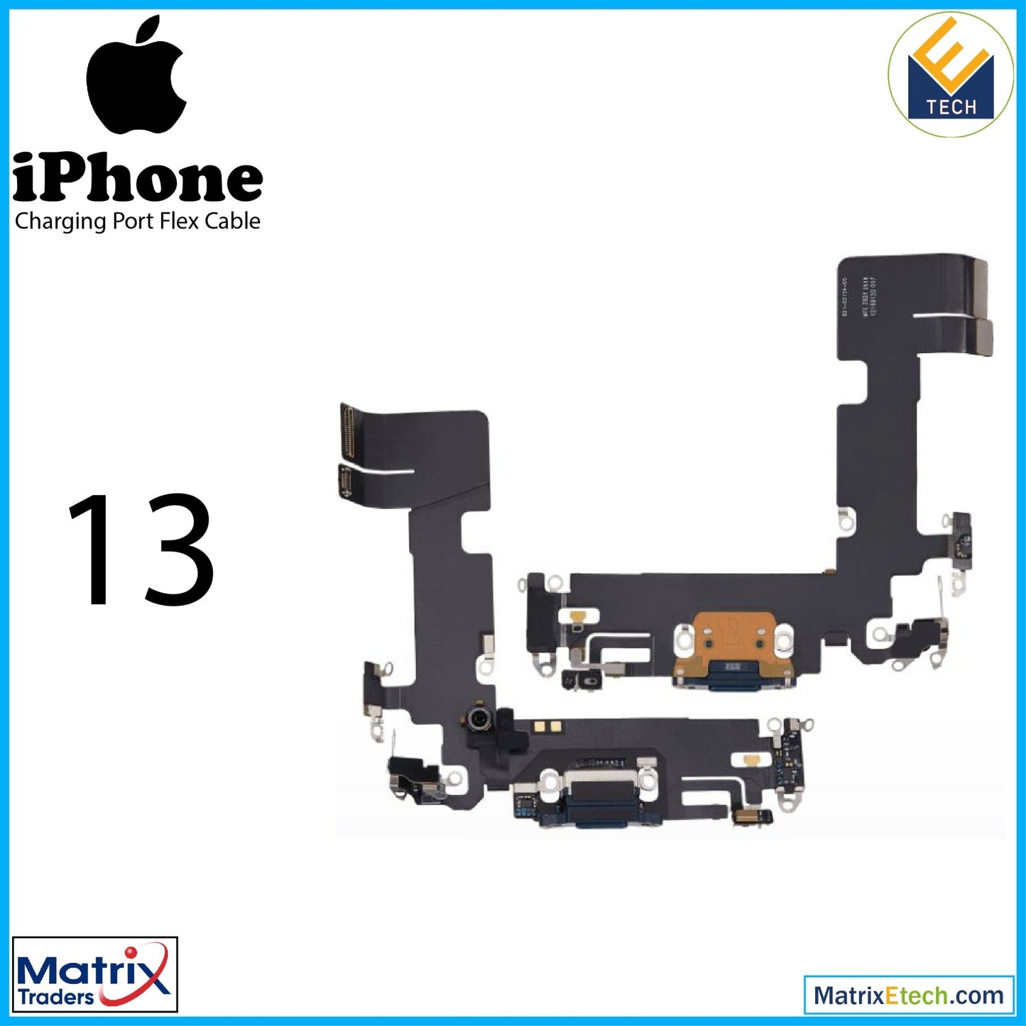 iPhone 13 Charging Port Flex Cable (Pull) - Matrix Traders