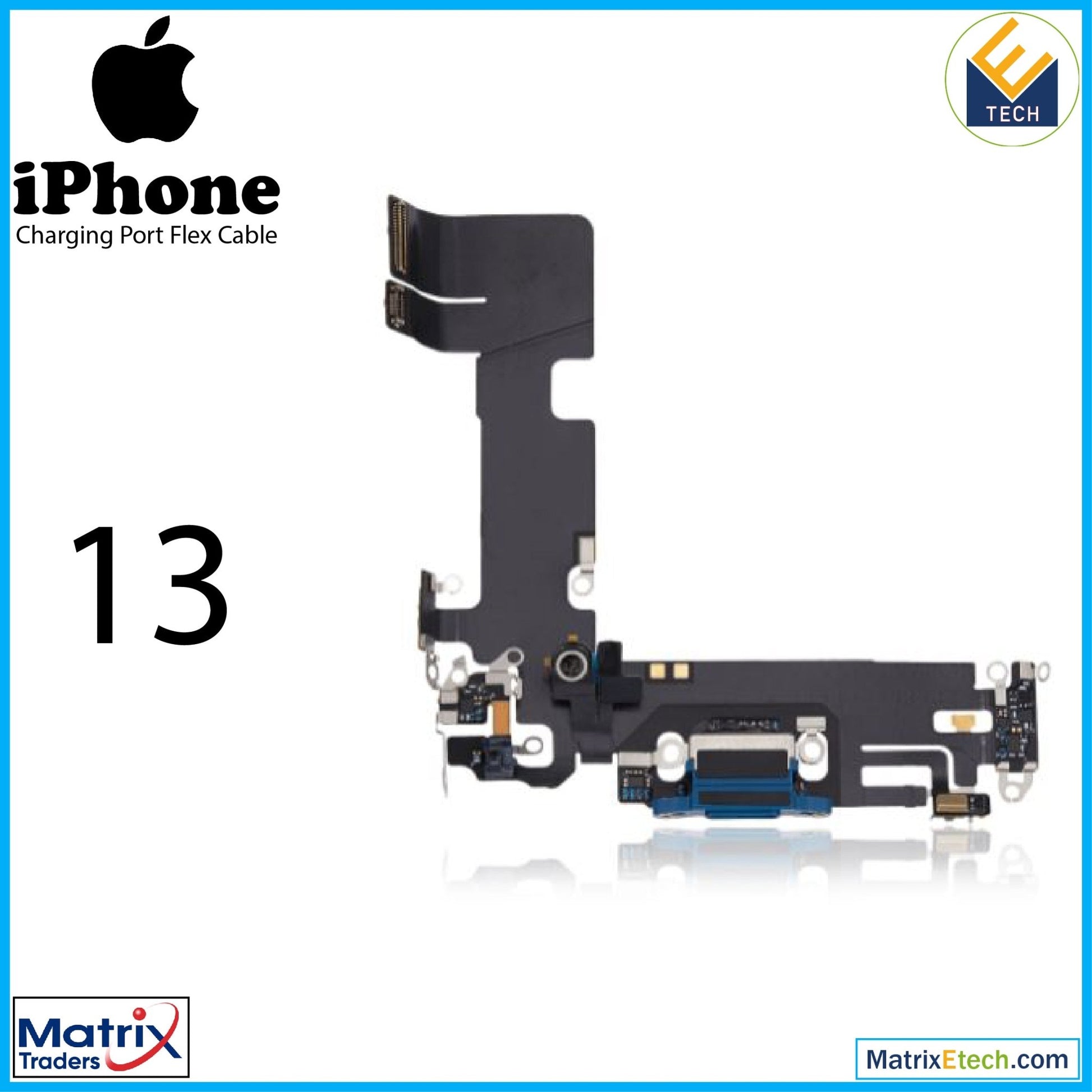 iPhone 13 Charging Port Flex Cable (Pull) - Matrix Traders